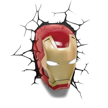 Marvel 3D LED Verlichting Iron Man