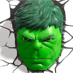 Marvel 3D LED Verlichting Hulk Face 3D