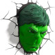 Marvel 3D LED Verlichting Hulk Face 3D