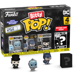 Batman - Batman, Mr. Freeze, The Penguin & Mystery Series 03 Bitty Pop! Vinyl Figure 4-Pack