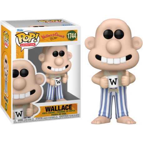 Funko Pop 1744 Wallace (In Pyjamas), Wallace & Gromit