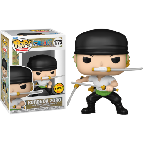 Funko Pop 1775 Roronoa Zoro (Two Sword Style)(Chase), One Piece