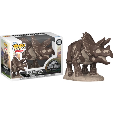 Funko Pop 1681 Triceratops (Fossil), Jurassic Park