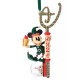 Disney Mickey Mouse 2024 Festive Collectible Key Ornament