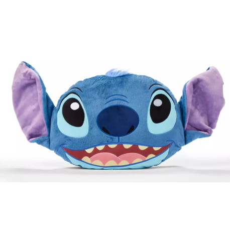 Disney Stitch Character Face Cushion, Lilo & Stitch