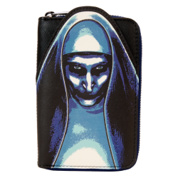 Loungefly The Nun - Cosplay Glow in the Dark 4" Faux Leather Zip-Around Wallet