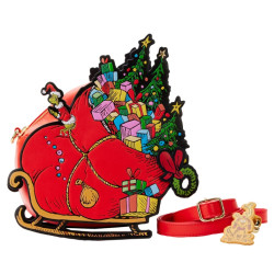 Loungefly Dr Seuss Grinch Sleigh Cross Body Bag