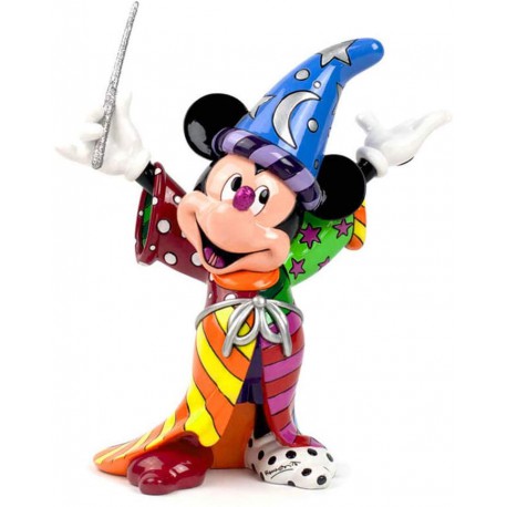 Disney by Britto Sorcerer Mickey Stone Resin Figurine