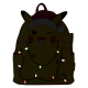 Loungefly Pokemon - Santa Pikachu Christmas Lights Light Up 10" Faux Leather Mini Backpack