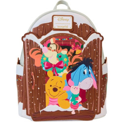 Loungefly Disney Winnie the Pooh Holiday Friends backpack