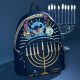 Loungefly Lilo & Stitch - Stitch Hanukkah Menorah Light Up 10" Faux Leather Mini Backpack