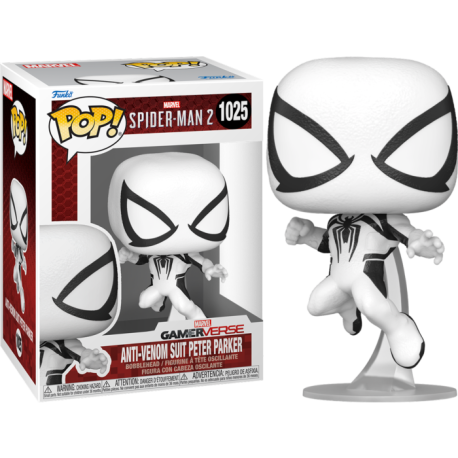 Funko Pop 1025 Anti-Venom Suit Peter Parker, Spider-Man 2