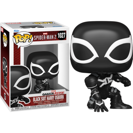 Funko Pop 1027 Black Suit Harry Osborn, Spider-Man 2