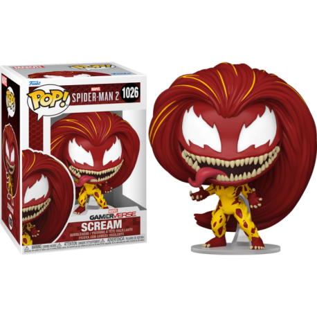 Funko Pop 1026 Scream, Spider-Man 2