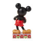 Disney Traditions - A Love Note (Mickey With Personalised Heart Figurine)