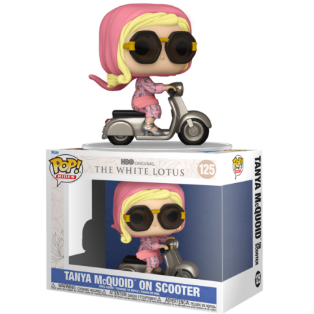 Funko Pop 125 Tanya McQuoid on Scooter, The White Lotus