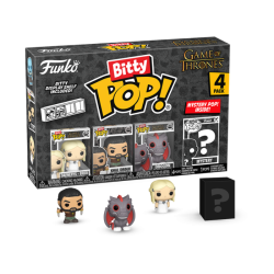 Game of Thrones - Daenerys, Khal Drogo, Drogon & Mystery Bitty Pop! Vinyl Figure 4-Pack