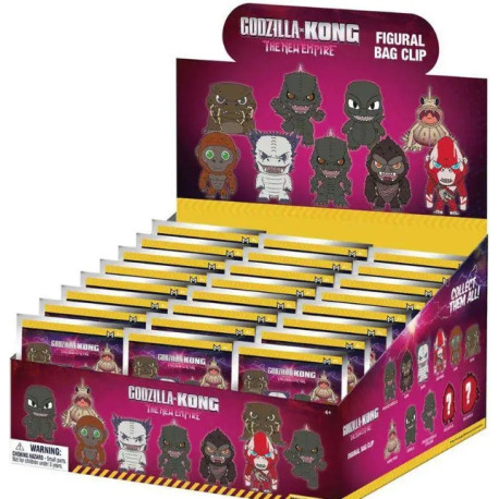 Godzilla x Kong: The New Empire 3D PVC Bag Clip Series 01 (Blind Bag)