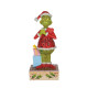 Disney Traditions - Happy Grinch With Blinking Heart Figurine