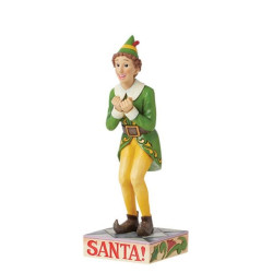 Jim Shore - Excited Buddy The Elf Figurine