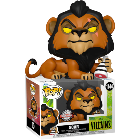 Funko Pop 1144 Scar with Meat (Special Edition), The Lion King