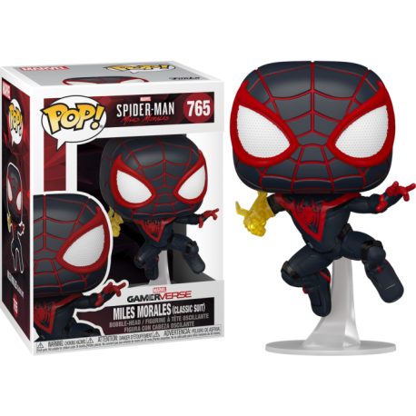 Funko Pop 765 Miles Morales in Classic Suit, Spider-Man