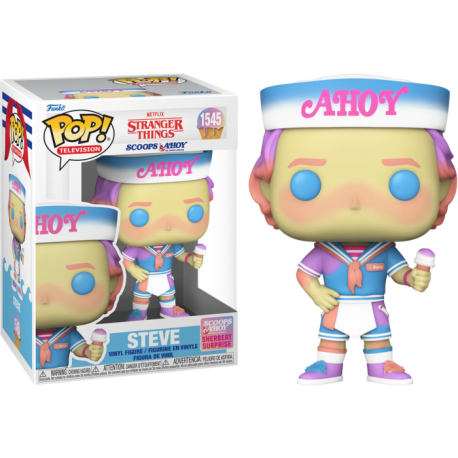 Funko Pop 1545 Steve (Scoops Ahoy), Stranger Things