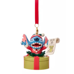 Disney Stitch Festive Sketchbook Ornament, Lilo & Stitch