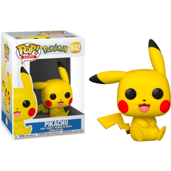 Funko Pop 842 Pikachu (Sitting), Pokemon