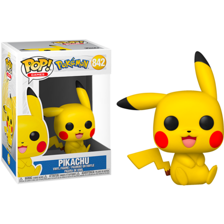 Funko Pop 842 Pikachu (Sitting), Pokemon