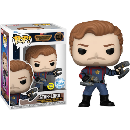 Funko Pop 1201 Star-Lord (Special Edition)(Glow In The Dark), Guardians Of The Galaxy