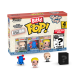 Retro Toys - Mr. Monopoly, Barrel of Monkeys, Stretch Armstrong & Mystery Bitty Pop! Vinyl Figure 4-Pack