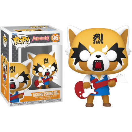 Funko Pop 96 Aggretsuko with Guitar, Aggretsuko