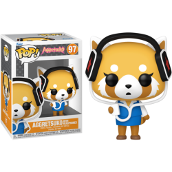 Funko Pop 97 Aggretsuko with Headphones, Aggretsuko