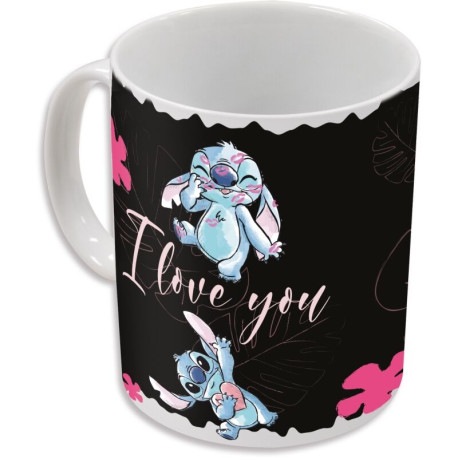 Disney - Stitch I love you 325 ml Heatchange Mok