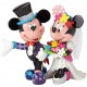 Disney by Britto Mickey Mouse and Minnie Mouse Wedding Stone Resin Figurine