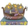 Pre Order - Disney Traditions - A Dream Come True (Tangled Boat With LED Lanterns)