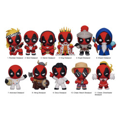 Marvel 3D PVC (Blind Bag) Bag Clip Deadpool Series 6