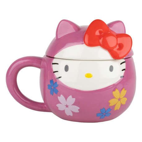 Sanrio 3D Mok Hello Kitty Kitty Daruma