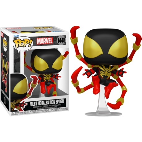 Funko Pop 1448 Miles Morales Iron Spider, Marvel