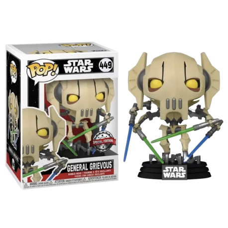 Funko Pop 449 General Grievous (Special Edition), Star Wars