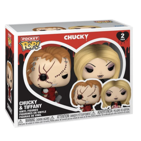 Child's Play Pocket POP! Vinyl Figure 2-Pack Valentines 4 cm