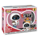 Wall-E Pocket POP! Vinyl Figure 2-Pack Valentines 4 cm