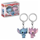 Lilo & Stitch Pocket POP! Vinyl Keychain 2-Pack Stitch & Angel 4 cm