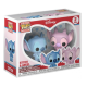 Lilo & Stitch Pocket POP! Vinyl Keychain 2-Pack Stitch & Angel 4 cm