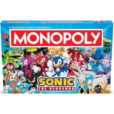 Monopoly Sonic The Hedgehog Boardgame (EN)