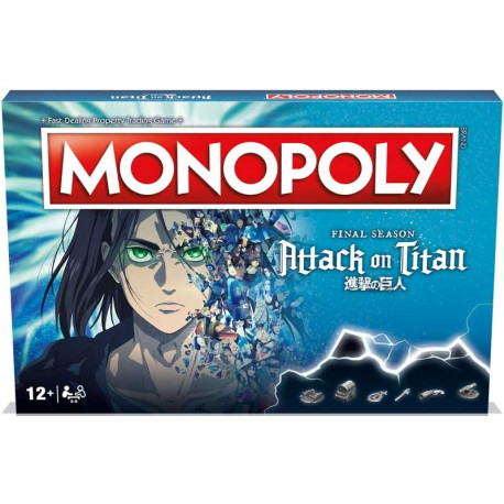 Monopoly - Attack On Titan The Final Season Bordspel (EN)