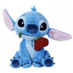 Disney - Stitch with Rose Plush (25cm)