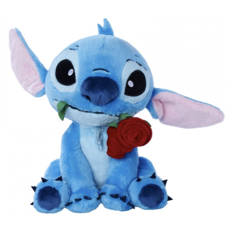 Disney - Stitch met Roos Knuffel (25cm)