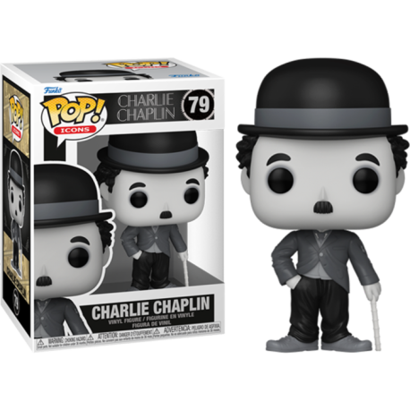 Funko Pop 79 Charlie Chaplin, Pop Icons